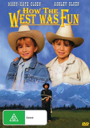 Rare DVD of "How The West Was Fun" with Mary-Kate Olsen, family comedy film, collectible film classic on DVD.
