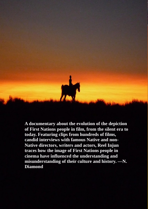 Reel Injun DVD documentary featuring Adam Beach and Chris Eyre, showcasing Native American film history and culture.