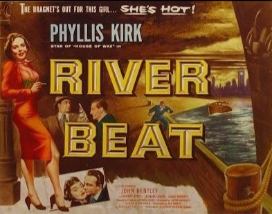River Beat DVD featuring crime and drama with Phyllis Kirk and John Bentley, from FilmClassicsOnDVD.