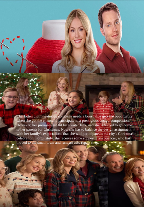 Christmas by Design DVD featuring Rebecca Dalton and Jonathan Keltz, comedy movie from FilmClassicsOnDVD.