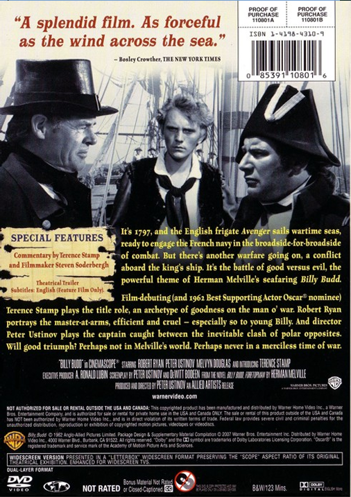 Billy Budd DVD comedy featuring Ashley and Mary-Kate Olsen, displayed on a film cover with colorful artwork.