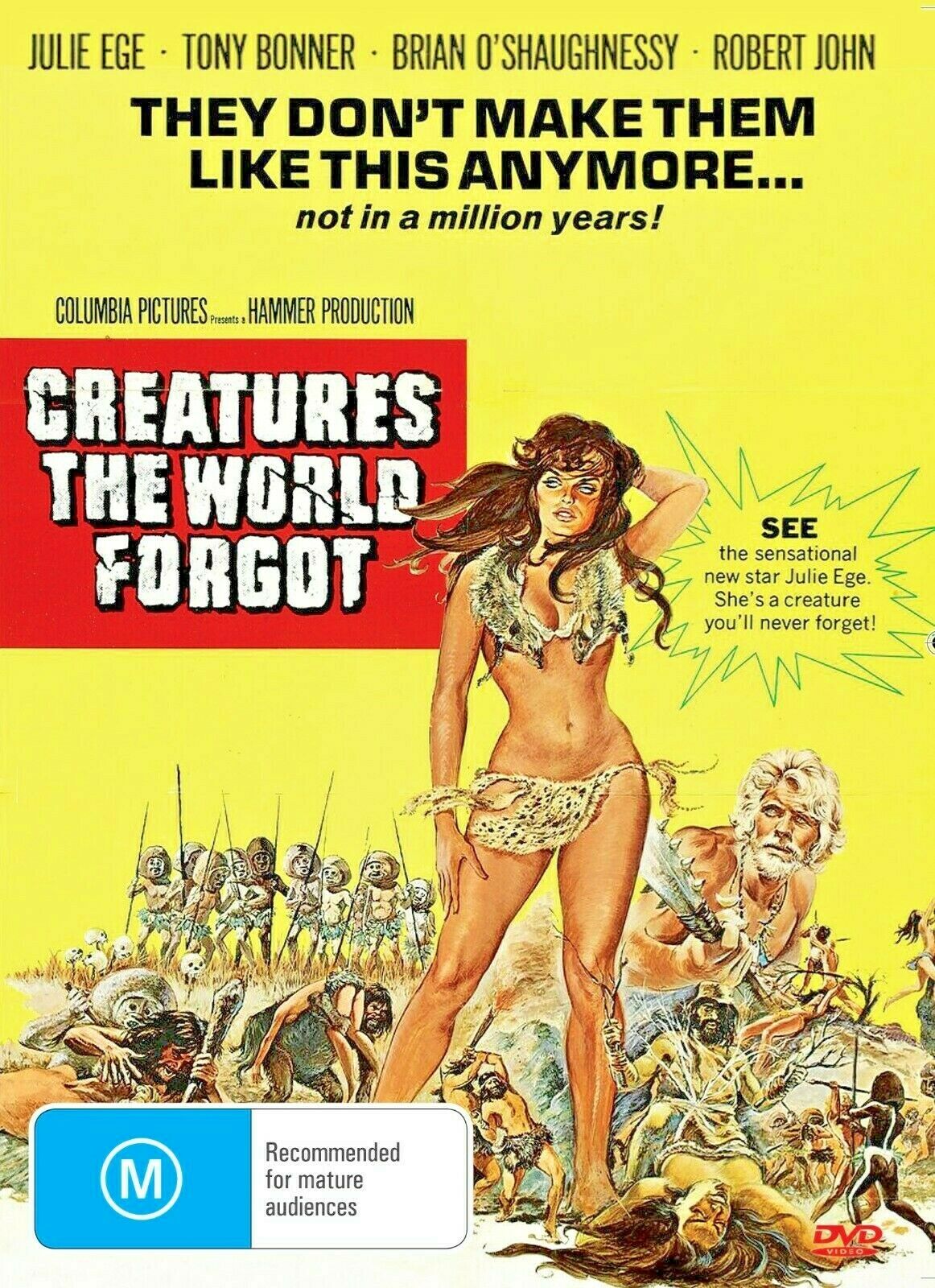 Buy Online Creatures the World Forgot (1971) - DVD - Julie Ege, Tony Bonner | Best Shop for Old classic and hard to find movies on DVD - Timeless Classic DVD