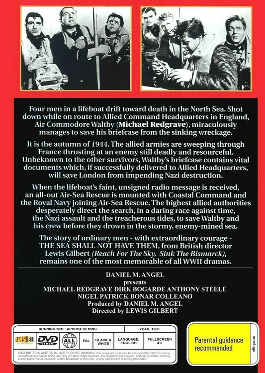 Buy Online The Sea Shall Not Have Them -  DVD - Michael Redgrave, Dirk Bogarde | Best Shop for Old classic and hard to find movies on DVD - Timeless Classic DVD