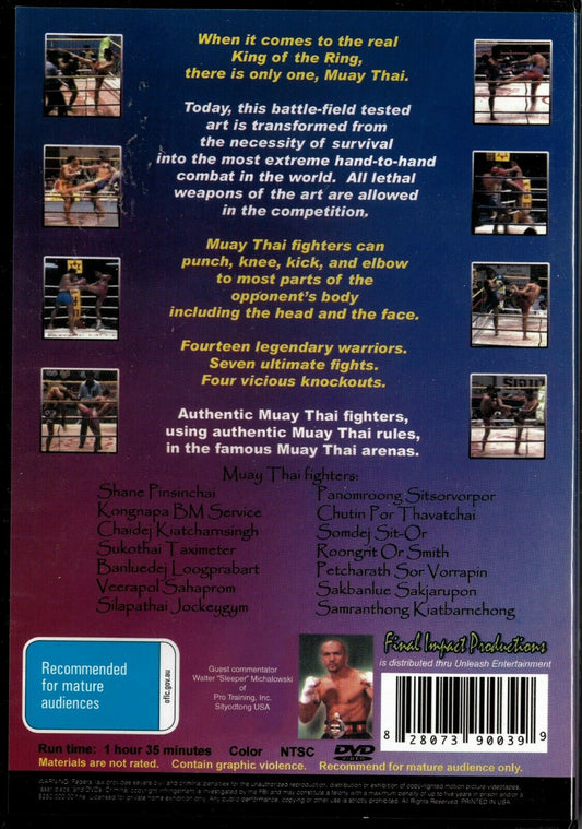 Buy Online MUAY THAI ULTIMTE FIGHTS - DVD | Best Shop for Old classic and hard to find movies on DVD - Timeless Classic DVD