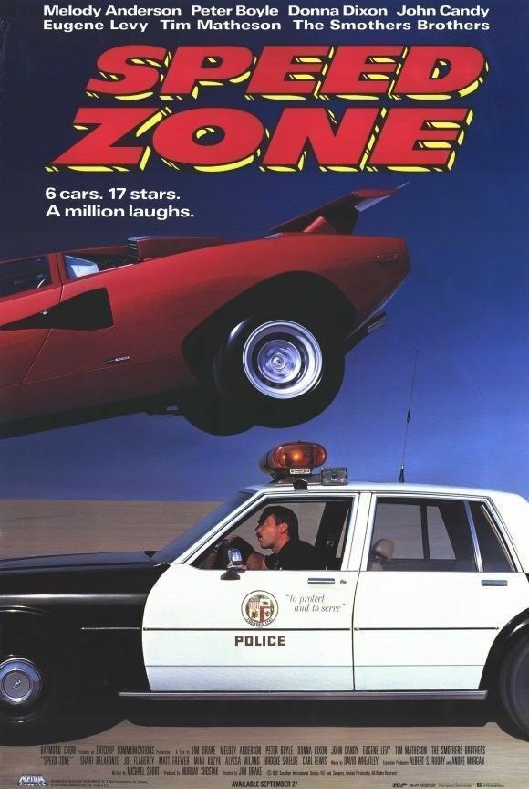 SPEED ZONE aka CANNONBALL RUN 3 Peter Boyle John Candy Car
