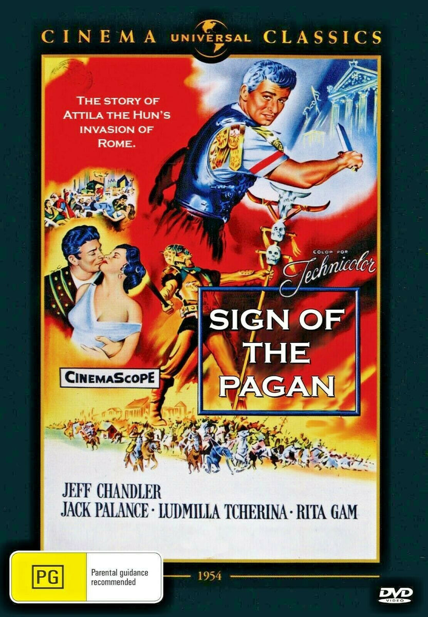 Sign of the Pagan - DVD - Jeff Chandler, Jack Palance