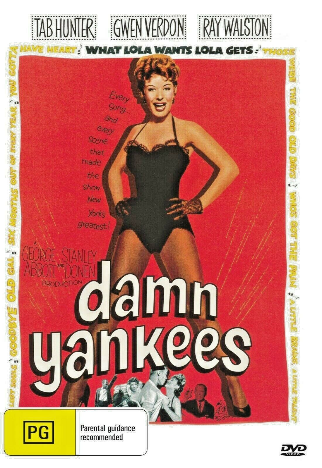 Buy Online Damn Yankees - DVD - Tab Hunter, Gwen Verdon | Best Shop for Old classic and hard to find movies on DVD - Timeless Classic DVD