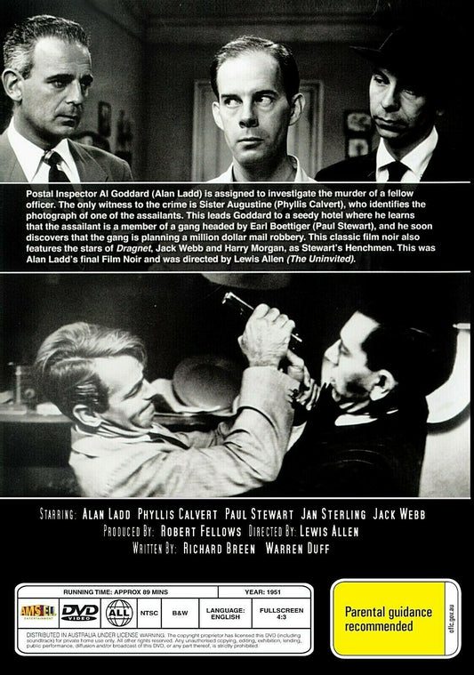 Buy Online Appointment with Danger - DVD -  Alan Ladd, Phyllis Calvert | Best Shop for Old classic and hard to find movies on DVD - Timeless Classic DVD