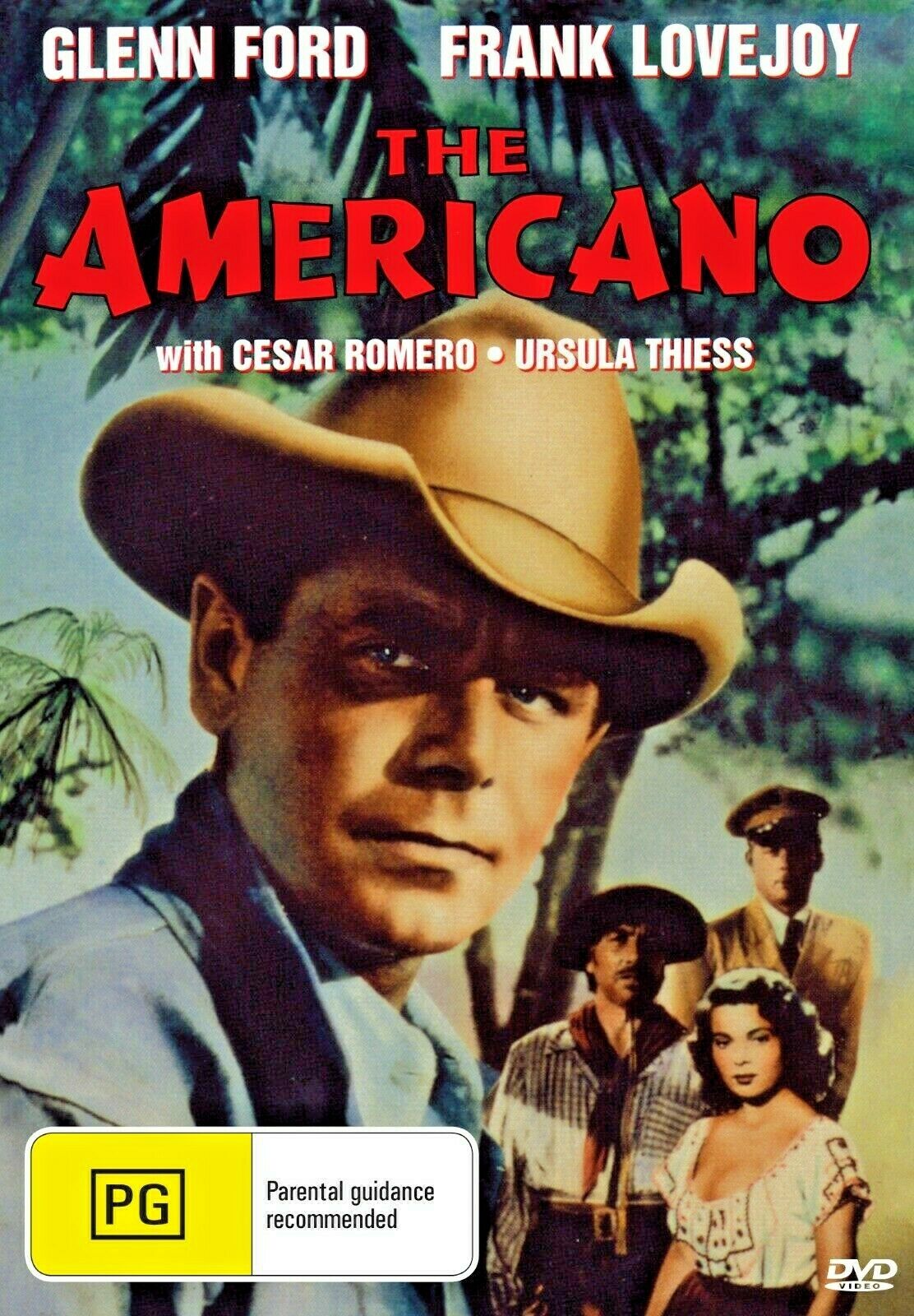 Buy Online The Americano - DVD - Glenn Ford, Frank Lovejoy - WESTERN | Best Shop for Old classic and hard to find movies on DVD - Timeless Classic DVD