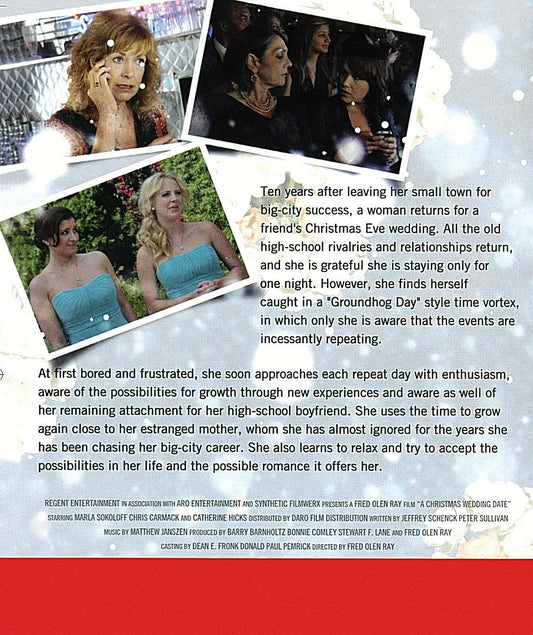 Buy Online A CHRISTMAS WEDDING DATE  Marla Sokoloff Chris Carmack Christmas - DVD | Best Shop for Old classic and hard to find movies on DVD - Timeless Classic DVD