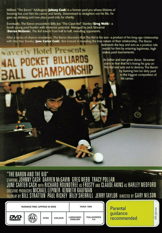 Buy Online The Baron and the Kid - DVD - Johnny Cash | Best Shop for Old classic and hard to find movies on DVD - Timeless Classic DVD