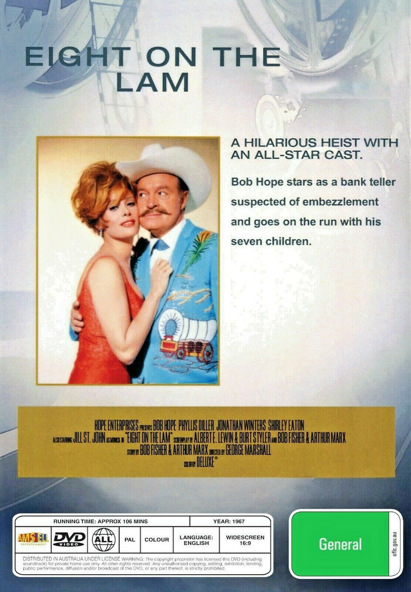 Eight on the Lam DVD Bob Hope Phyllis Diller