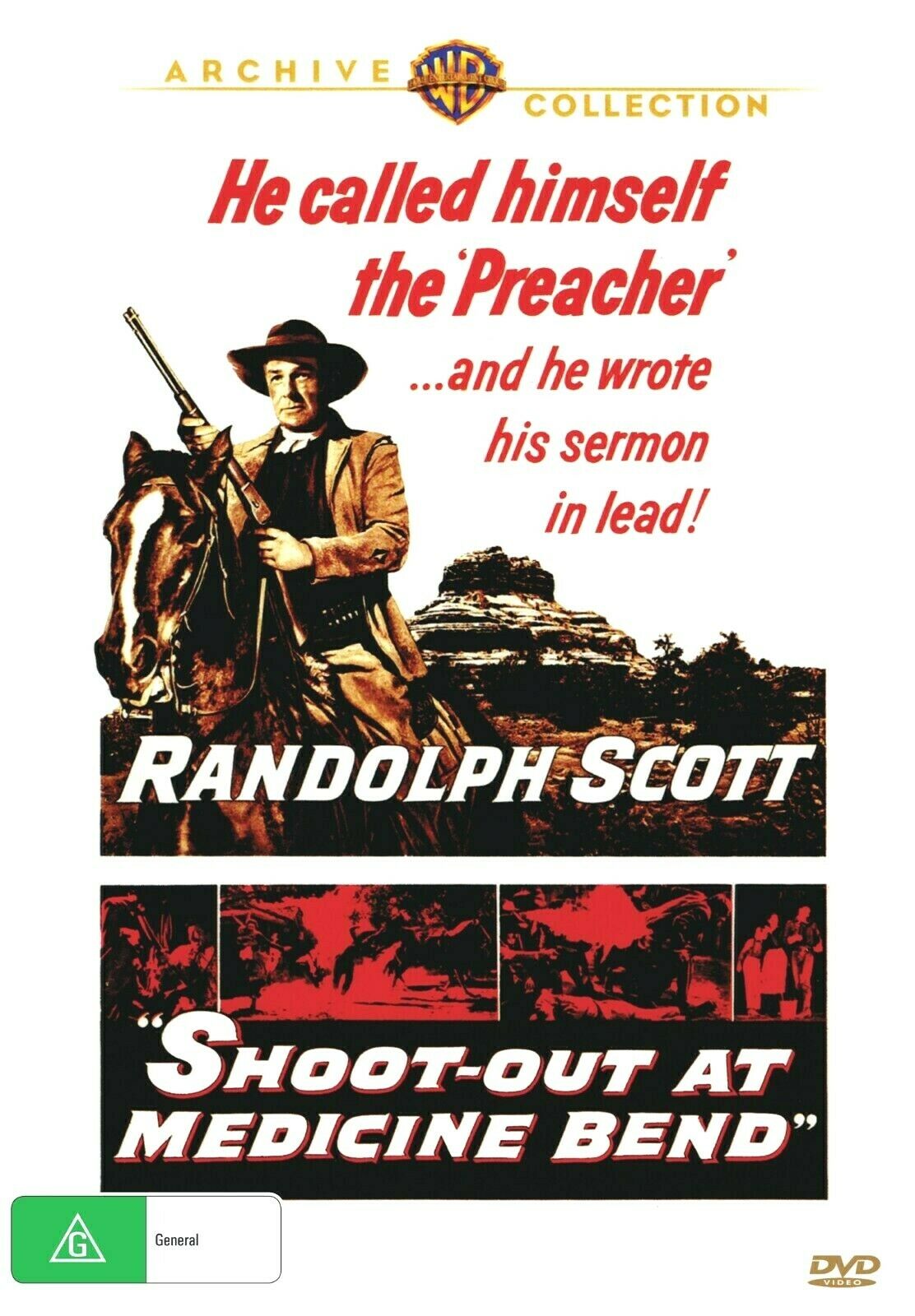 Buy Online Shoot-Out at Medicine Bend - DVD - Randolph Scott - WESTERN | Best Shop for Old classic and hard to find movies on DVD - Timeless Classic DVD
