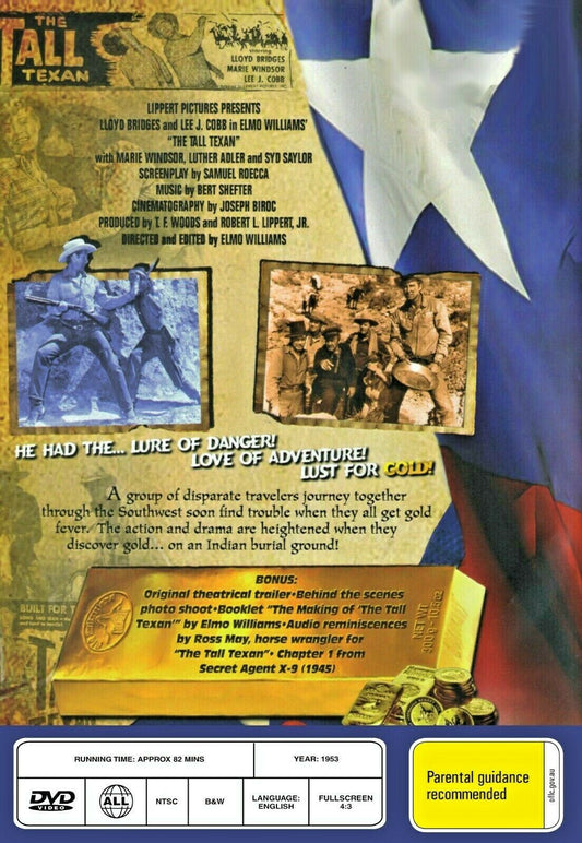 Buy Online The Tall Texan  - DVD - Lloyd Bridges, Lee J. Cobb, Marie Windsor - WESTERN | Best Shop for Old classic and hard to find movies on DVD - Timeless Classic DVD