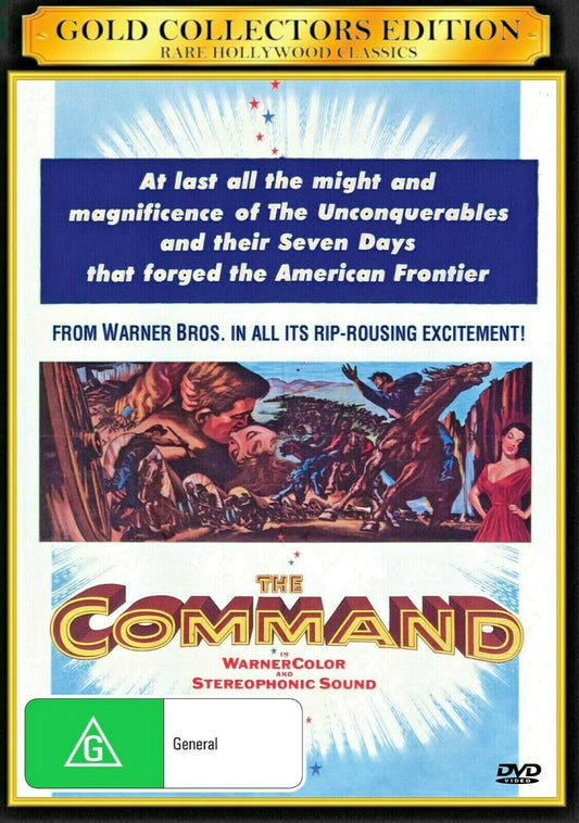 Buy Online The Command (1954)- DVD  - Guy Madison, Joan Weldon - WESTERN | Best Shop for Old classic and hard to find movies on DVD - Timeless Classic DVD