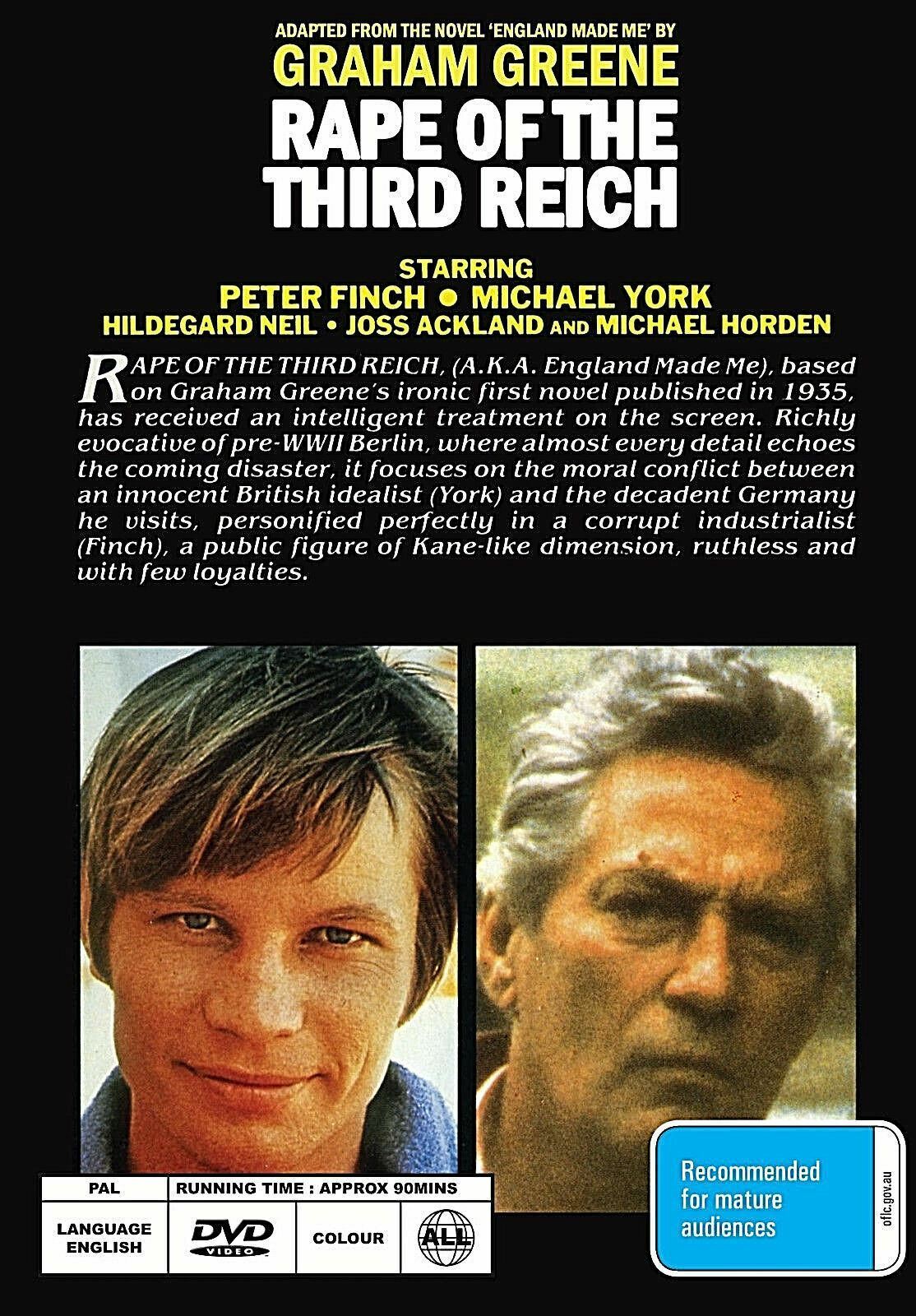 Buy Online RAPE OF THE THIRD REICH aka ENGLAND MADE ME Peter Finch Michael York DVD | Best Shop for Old classic and hard to find movies on DVD - Timeless Classic DVD
