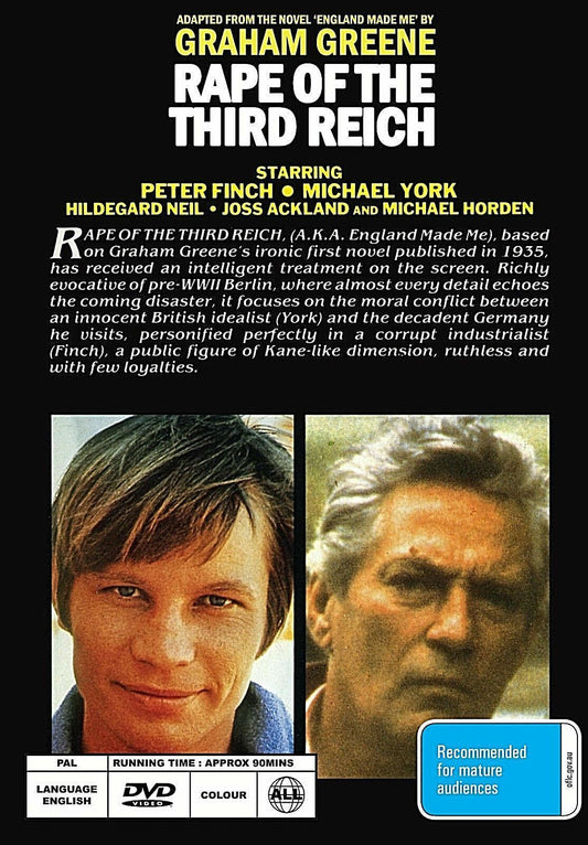 Buy Online RAPE OF THE THIRD REICH aka ENGLAND MADE ME Peter Finch Michael York DVD | Best Shop for Old classic and hard to find movies on DVD - Timeless Classic DVD