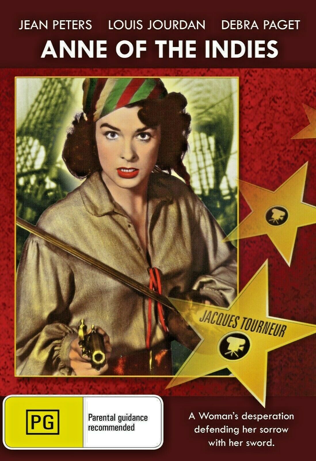 Buy Online Anne of the Indies (1951) - DVD - NEW - Jean Peters, Louis Jourdan | Best Shop for Old classic and hard to find movies on DVD - Timeless Classic DVD