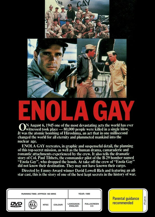 Buy Online Enola Gay: The Men, the Mission, the Atomic Bomb - DVD - Patrick Duffy | Best Shop for Old classic and hard to find movies on DVD - Timeless Classic DVD