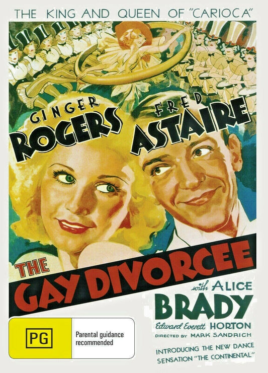 Buy Online The Gay Divorcee  (1934) - DVD - Fred Astaire, Ginger Rogers | Best Shop for Old classic and hard to find movies on DVD - Timeless Classic DVD