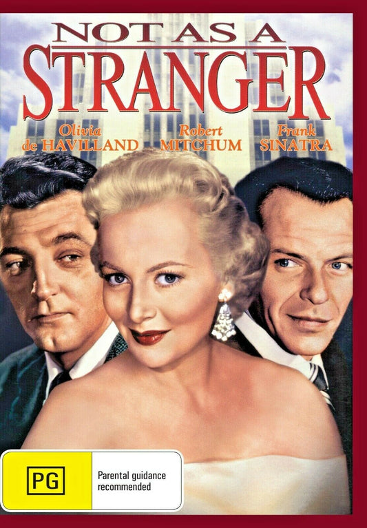 Buy Online Not as a Stranger - DVD - Olivia de Havilland, Frank Sinatra | Best Shop for Old classic and hard to find movies on DVD - Timeless Classic DVD