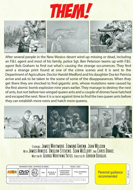 Buy Online Them! -  DVD - James Whitmore, Edmund Gwenn | Best Shop for Old classic and hard to find movies on DVD - Timeless Classic DVD