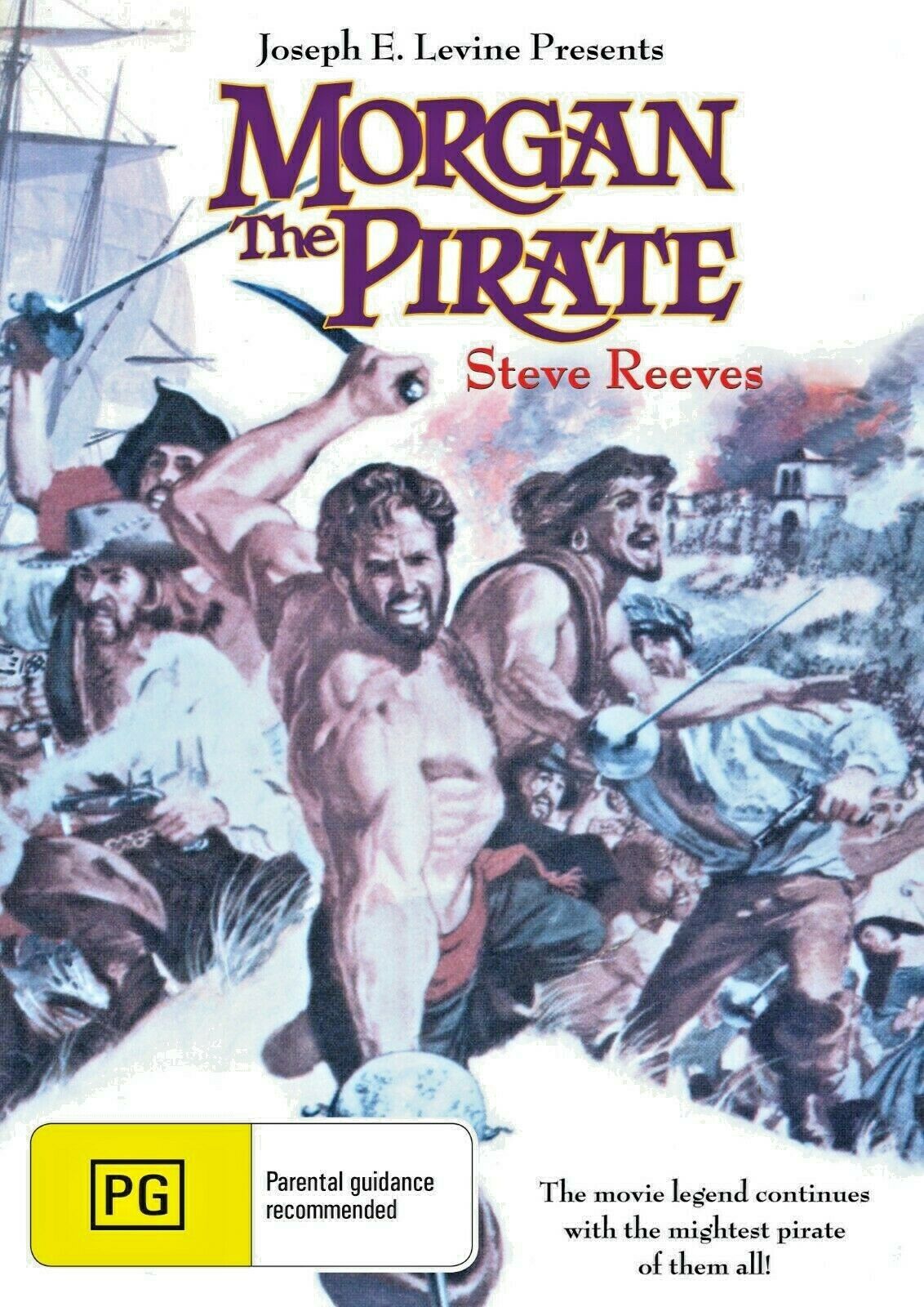 Buy Online Morgan, the Pirate (1960) - DVD - NEW - Steve Reeves, Valérie Lagrange | Best Shop for Old classic and hard to find movies on DVD - Timeless Classic DVD