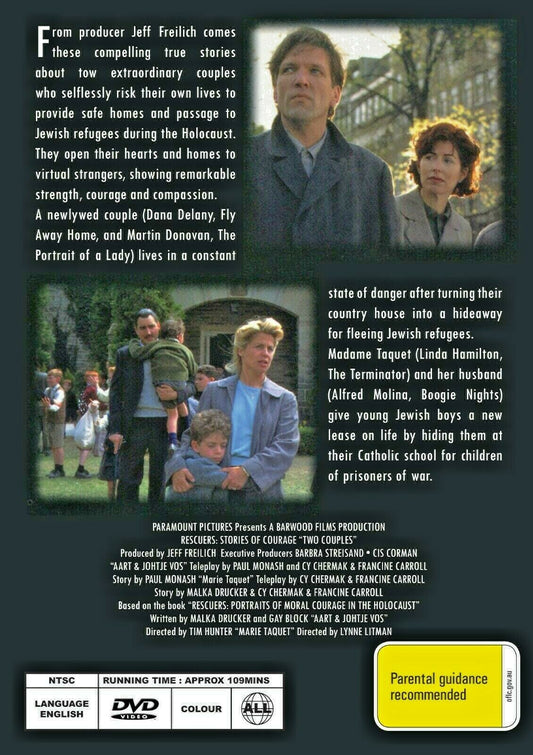 Buy Online Rescuers: Stories of Courage: Two Couples - DVD - 1998 | Best Shop for Old classic and hard to find movies on DVD - Timeless Classic DVD