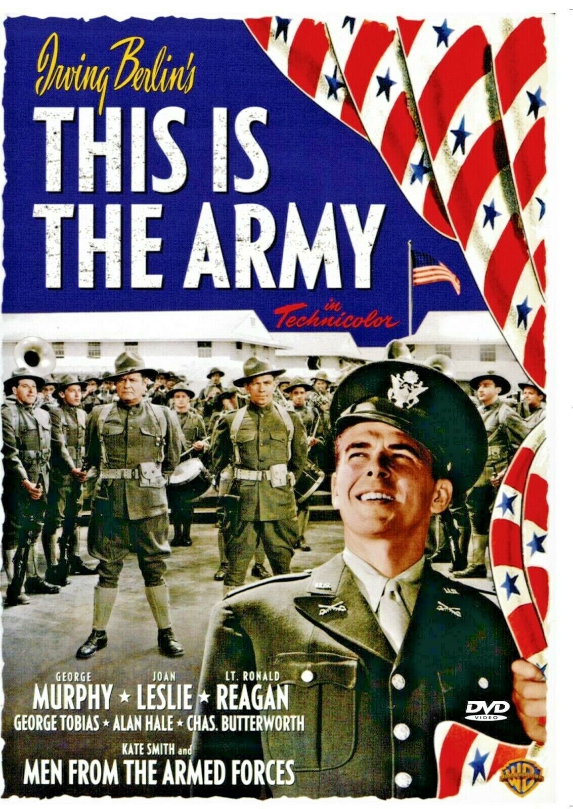 Buy Online This Is the Army (1943) - DVD - George Murphy, Joan Leslie | Best Shop for Old classic and hard to find movies on DVD - Timeless Classic DVD