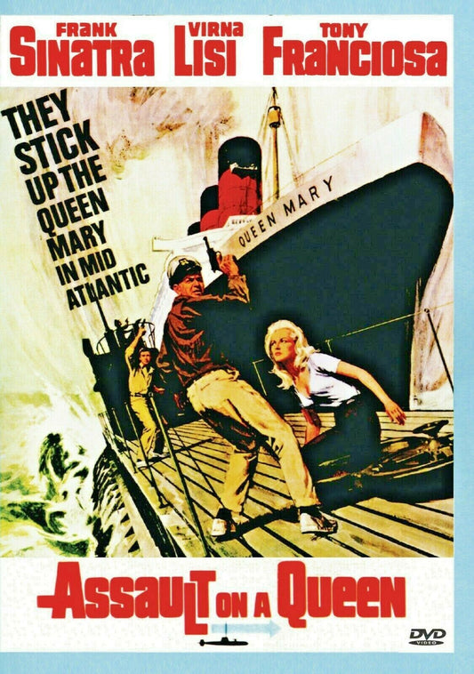 Buy Online Assault on a Queen (1966)- DVD - Frank Sinatra, Virna Lisi | Best Shop for Old classic and hard to find movies on DVD - Timeless Classic DVD