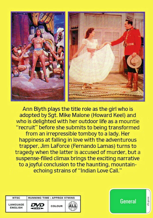 Buy Online Rose Marie (1954) -  DVD - Ann Blyth, Howard Keel | Best Shop for Old classic and hard to find movies on DVD - Timeless Classic DVD