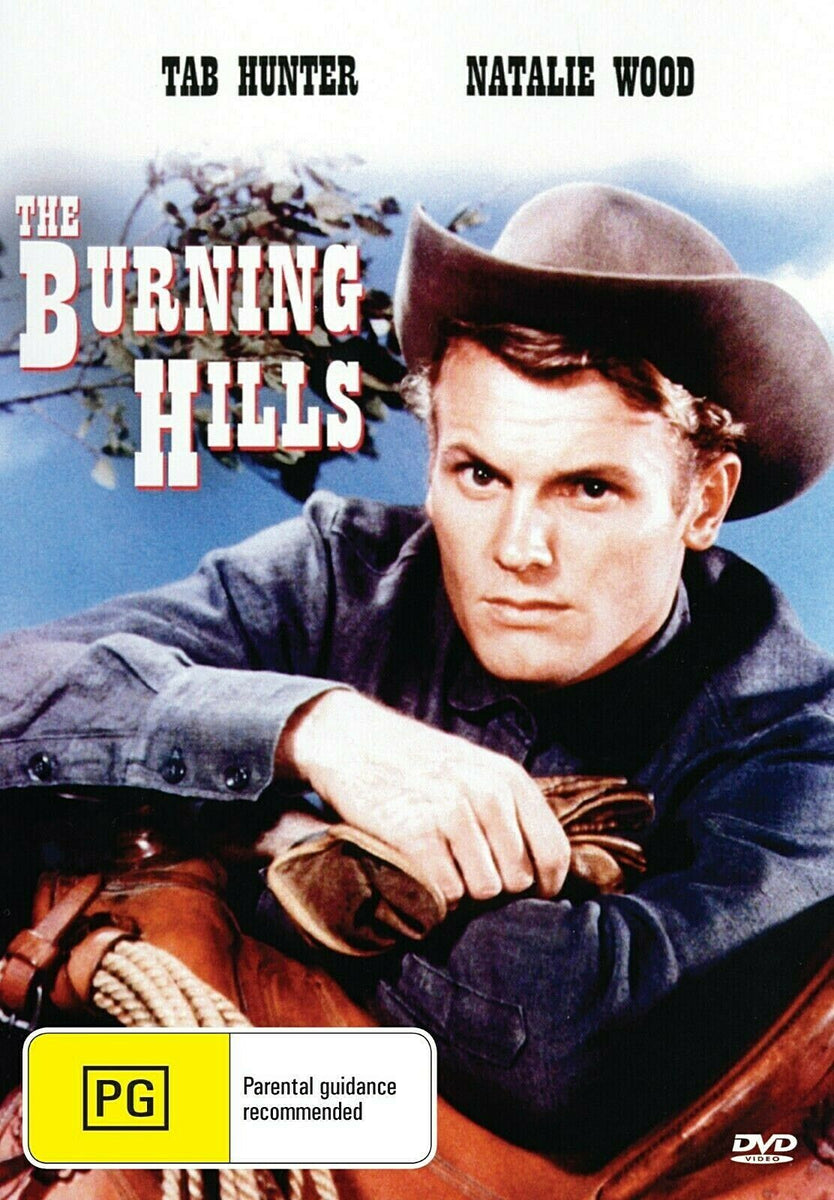 The Burning Hills - DVD - Tab Hunter, Natalie Wood - WESTERN