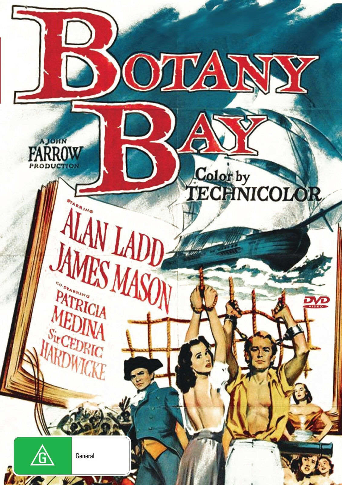 Buy Online BOTANY BAY (1952) - Alan Ladd James Mason - DVD | Best Shop for Old classic and hard to find movies on DVD - Timeless Classic DVD