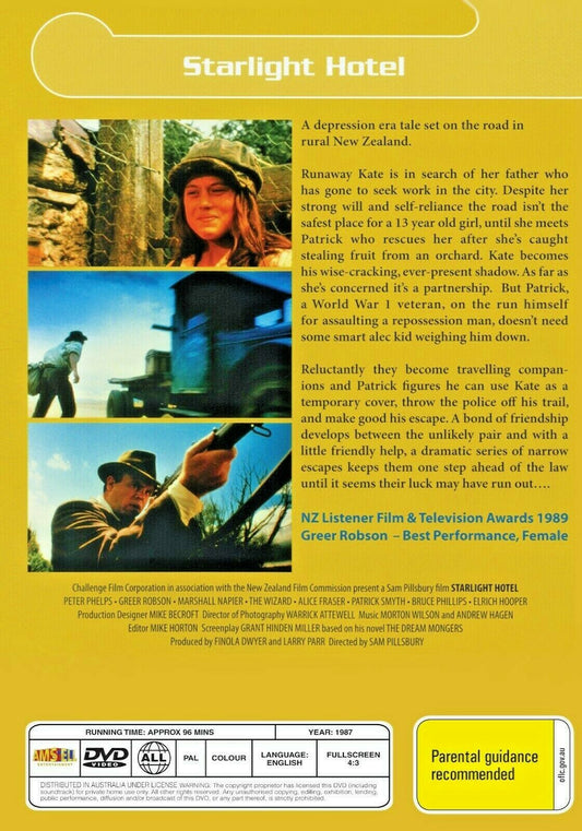 Buy Online Starlight Hotel - DVD - Greer Robson-Kirk, Peter Phelps | Best Shop for Old classic and hard to find movies on DVD - Timeless Classic DVD