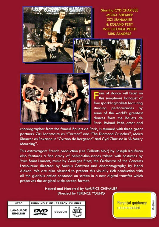 Buy Online Black Tights (1961) - DVD - Maurice Chevalier, Cyd Charisse | Best Shop for Old classic and hard to find movies on DVD - Timeless Classic DVD