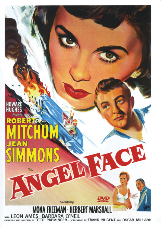 Buy Online Angel Face (1953) - DVD - Robert Mitchum, Jean Simmons | Best Shop for Old classic and hard to find movies on DVD - Timeless Classic DVD