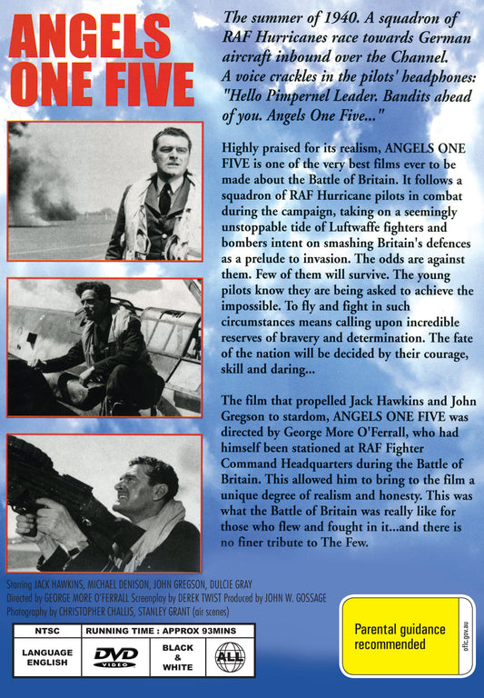 Buy Online Angels One Five (1952)  - Jack Hawkins, Michael Denison | Best Shop for Old classic and hard to find movies on DVD - Timeless Classic DVD