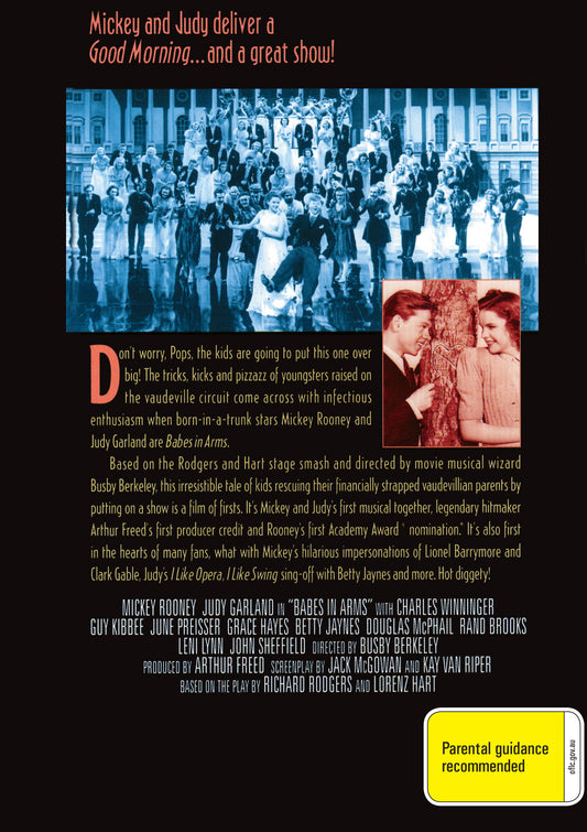 Buy Online Babes in Arms (1939) - DVD - Mickey Rooney, Judy Garland | Best Shop for Old classic and hard to find movies on DVD - Timeless Classic DVD