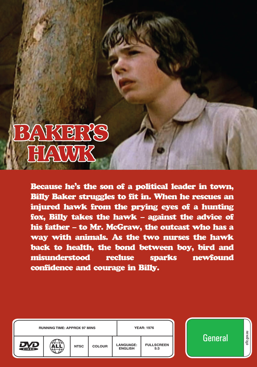 Baker's Hawk (1976) - DVD - Clint Walker, Burl Ives, Diane Baker