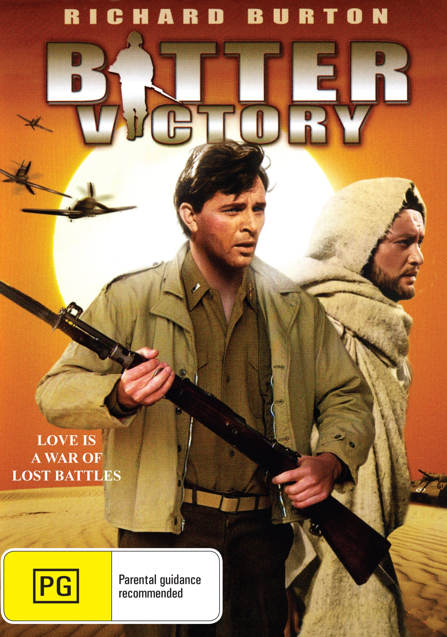 Buy Online Bitter Victory (1957) - DVD - Richard Burton, Curd Jürgens | Best Shop for Old classic and hard to find movies on DVD - Timeless Classic DVD