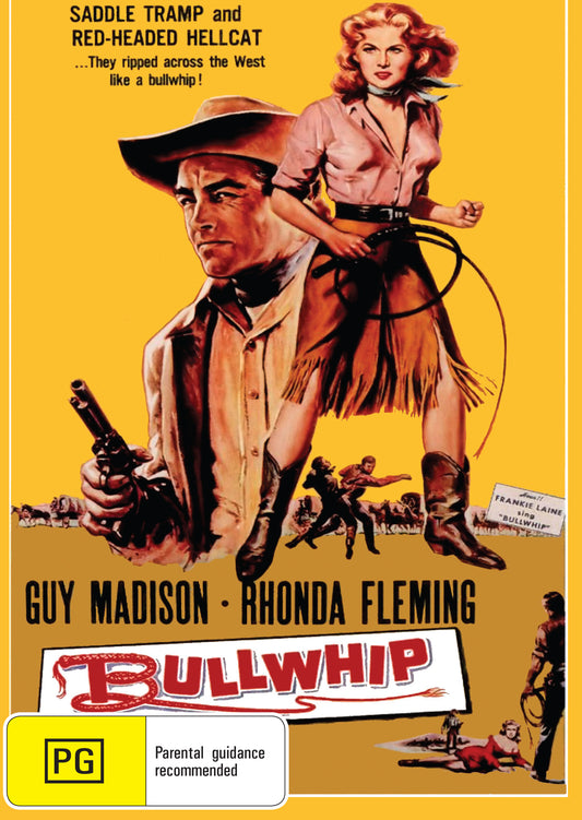 Buy Online Bullwhip (1958) - DVD - Guy Madison, Rhonda Fleming | Best Shop for Old classic and hard to find movies on DVD - Timeless Classic DVD