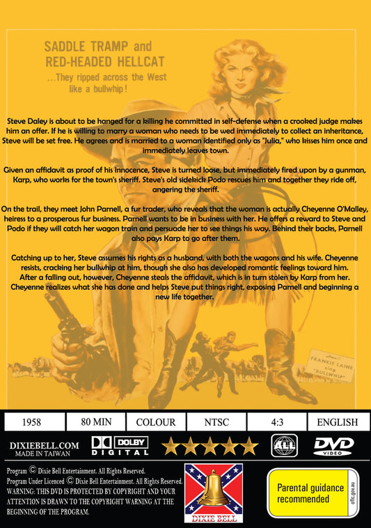 Buy Online Bullwhip (1958) - DVD - Guy Madison, Rhonda Fleming | Best Shop for Old classic and hard to find movies on DVD - Timeless Classic DVD