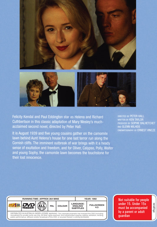 Buy Online The Camomile Lawn  (1992) - DVD - Felicity Kendal, Claire Bloom | Best Shop for Old classic and hard to find movies on DVD - Timeless Classic DVD