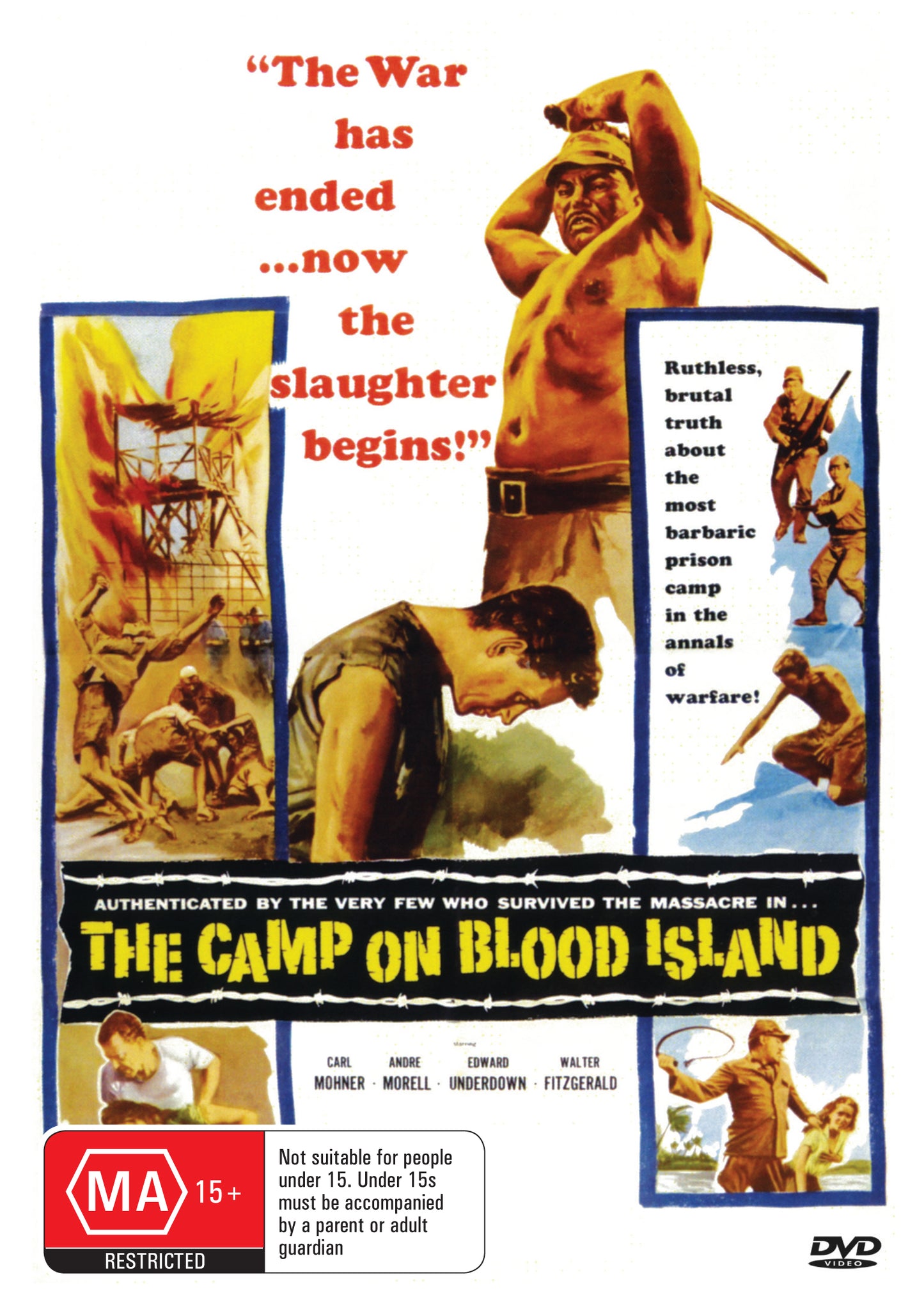 Buy Online The Camp on Blood Island (1958) - DVD - André Morell, Carl Möhner | Best Shop for Old classic and hard to find movies on DVD - Timeless Classic DVD