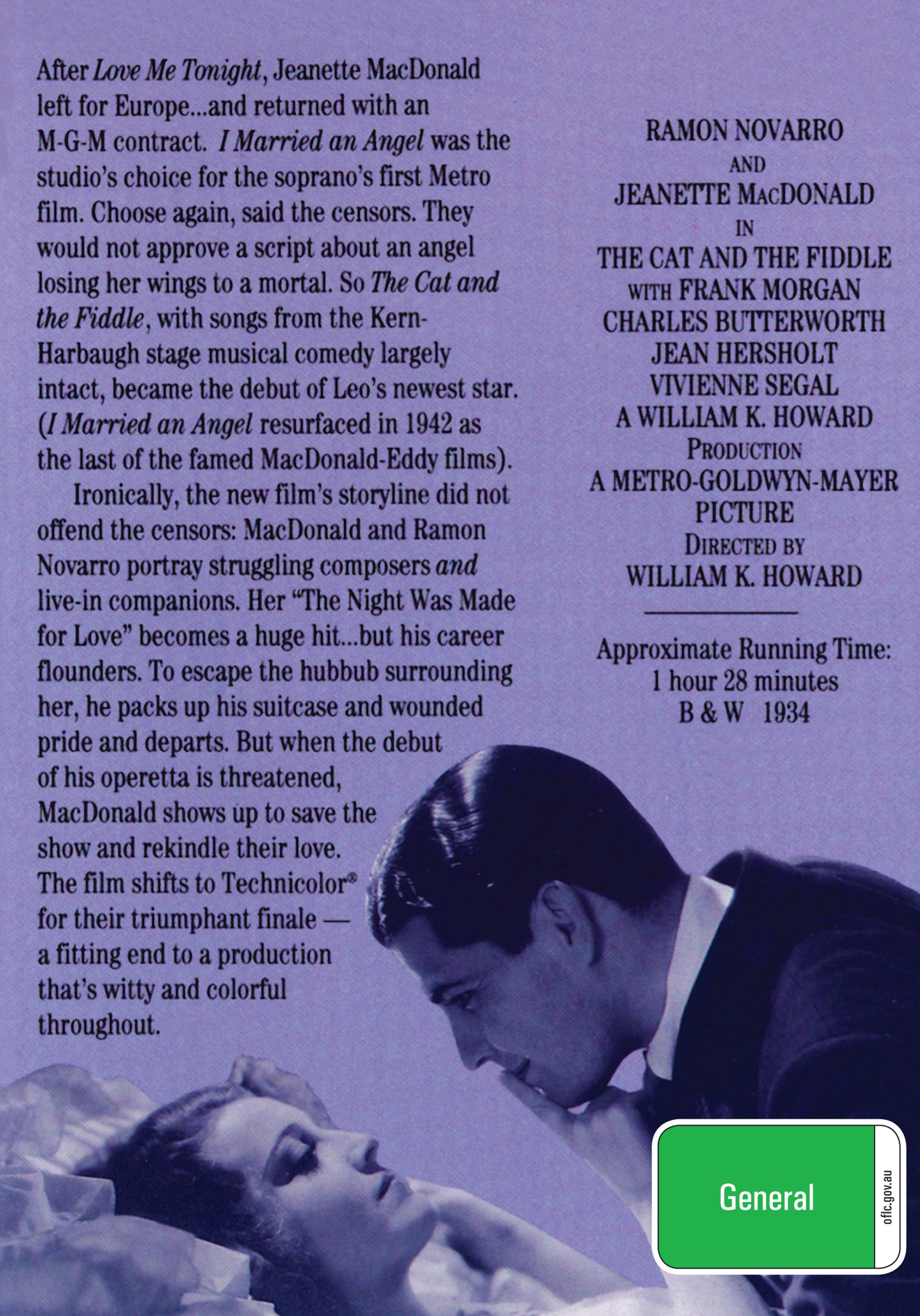 Buy Online The Cat and the Fiddle (1934) - DVD - Frank Sinatra, Shirley MacLaine | Best Shop for Old classic and hard to find movies on DVD - Timeless Classic DVD