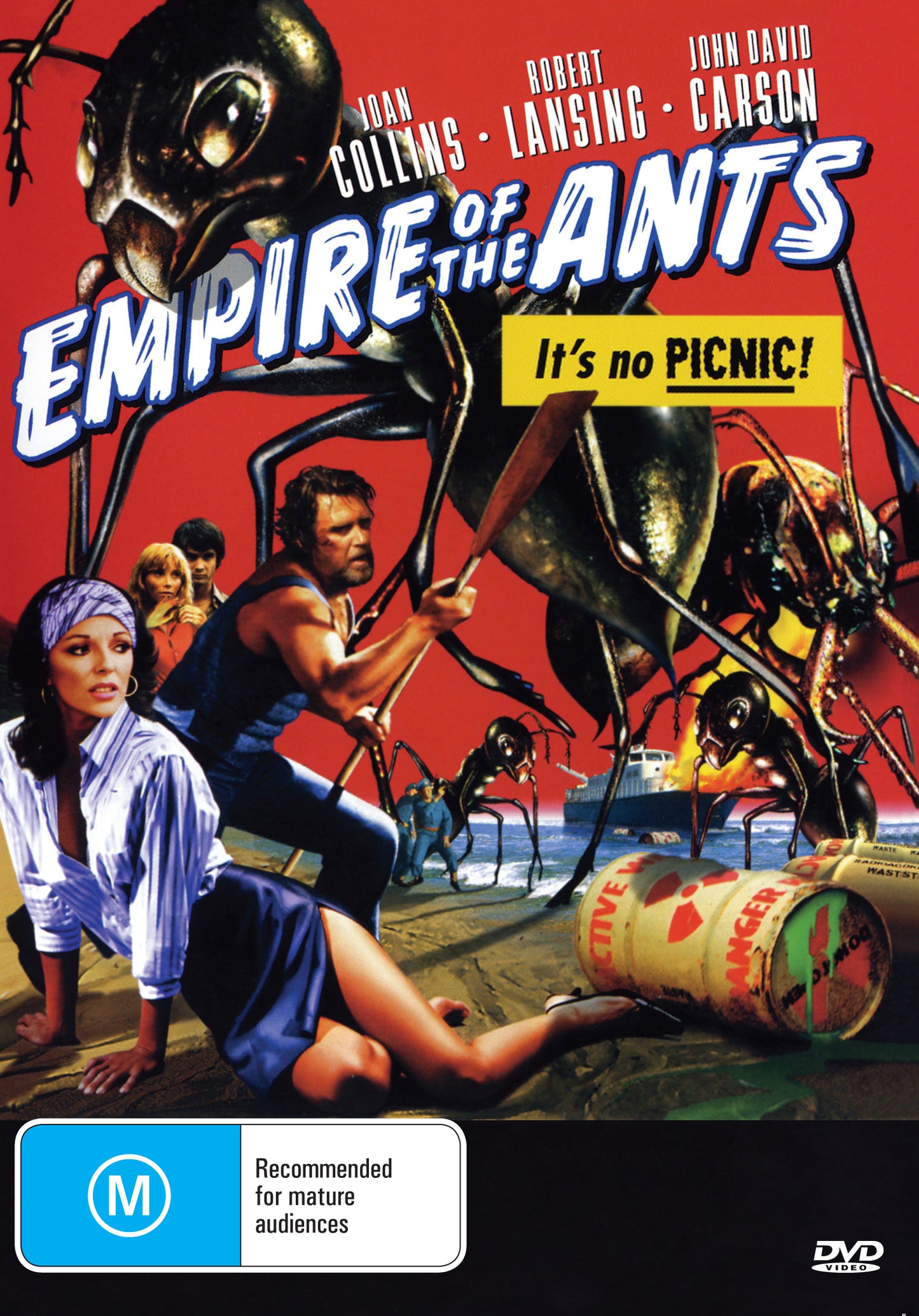 Buy Online Empire of the Ants (1977) - DVD - Joan Collins, Robert Lansing | Best Shop for Old classic and hard to find movies on DVD - Timeless Classic DVD