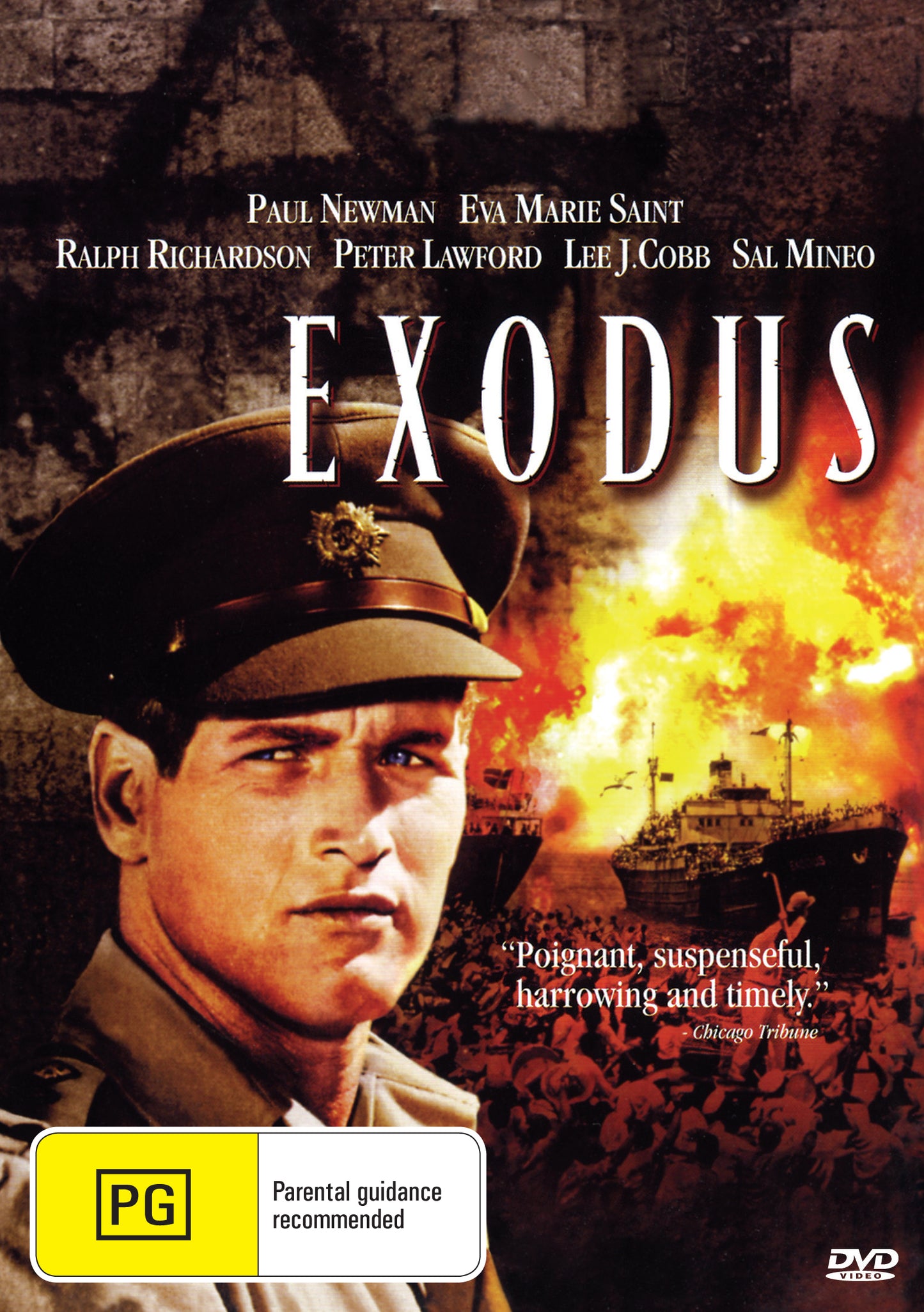 Buy Online Exodus (1960) - DVD - Paul Newman, Eva Marie Saint | Best Shop for Old classic and hard to find movies on DVD - Timeless Classic DVD