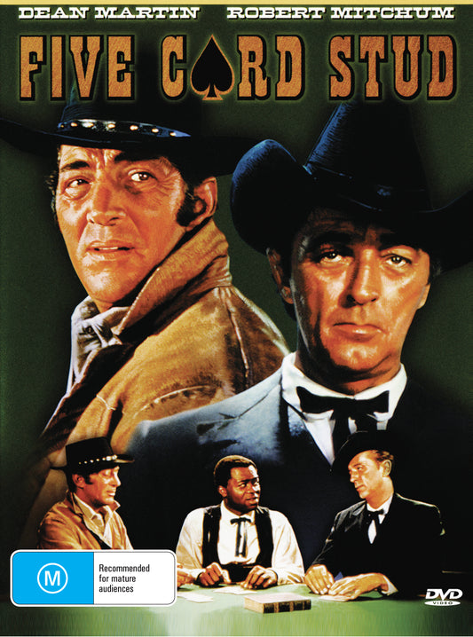 Buy Online Five Card Stud (1968) - DVD - Dean Martin, Robert Mitchum | Best Shop for Old classic and hard to find movies on DVD - Timeless Classic DVD