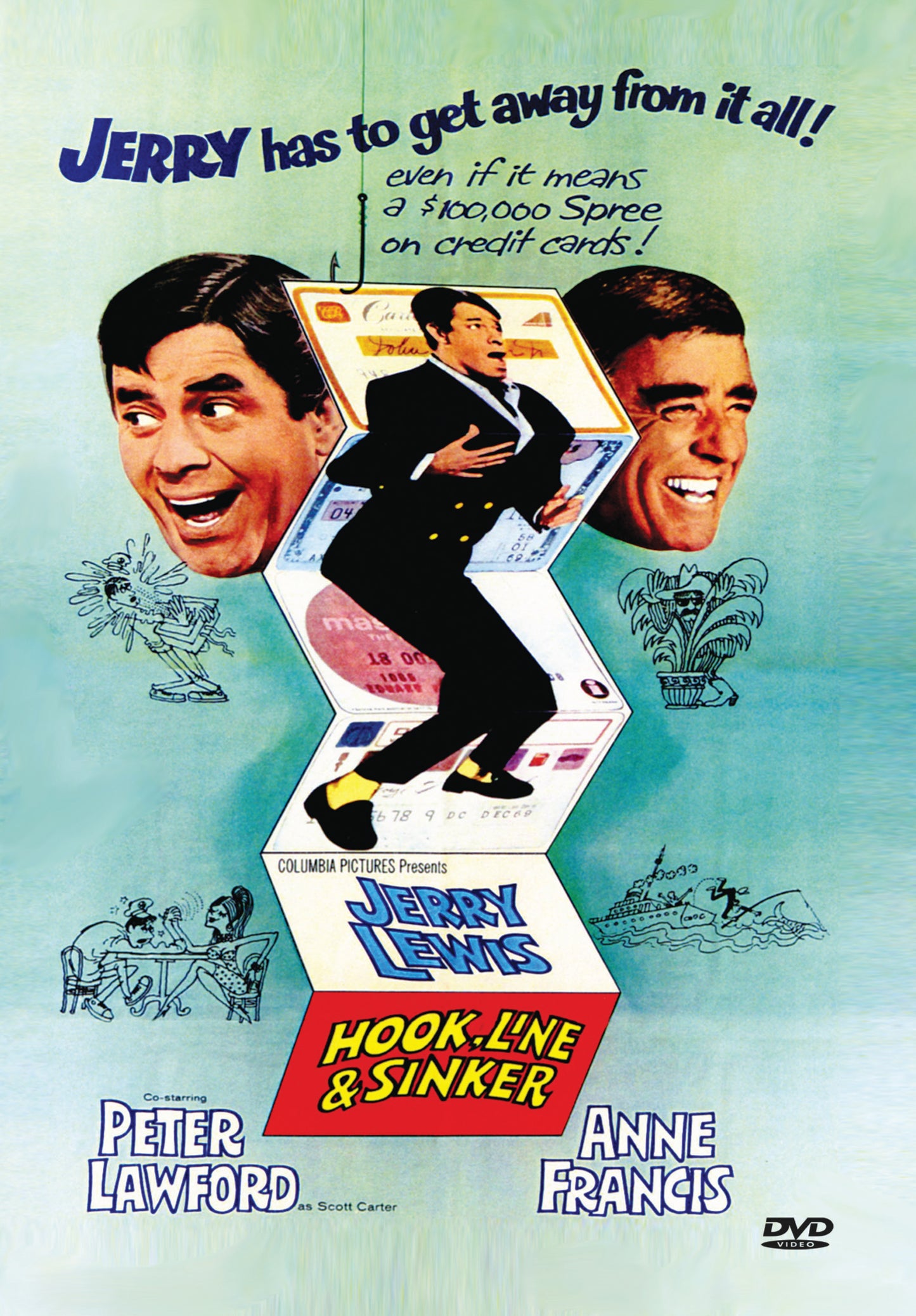 Buy Online Hook, Line and Sinker (1969) - DVD - Jerry Lewis, Peter Lawford | Best Shop for Old classic and hard to find movies on DVD - Timeless Classic DVD
