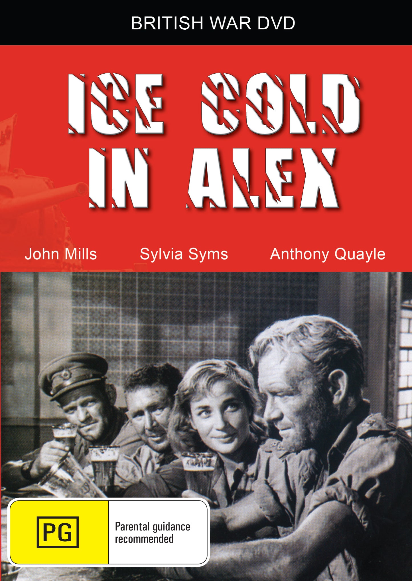 Buy Online Ice Cold in Alex (1958) - DVD - John Mills, Anthony Quayle | Best Shop for Old classic and hard to find movies on DVD - Timeless Classic DVD
